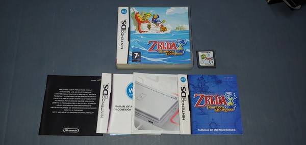 THE LEGEND OF ZELDA PHANTOM HOURGLASS ESP NINTENDO DS Como Nuevo
