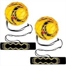 Civaner 2 Pcs Kick Throw Trainer Adjustable Waist Belt Soccer Return Trainer ...