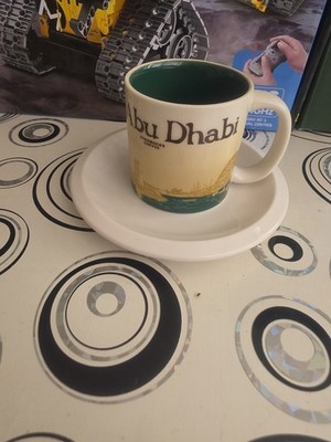 STARBUCKS COFFEE Espresso Tasse City  Abu Dhabi 89ml Unterteller 