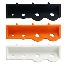 Estante de montaje en pared estante de almacenamiento de plástico renovable ideal para herramientas de almacenamiento