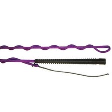 Lunge Whip  66" with 72" Drop and 12" Popper  - PURPLE