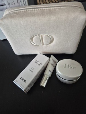 Dior Capture Totale Gift Set with Cosmetic Bag   Luxury Skincare Travel Set