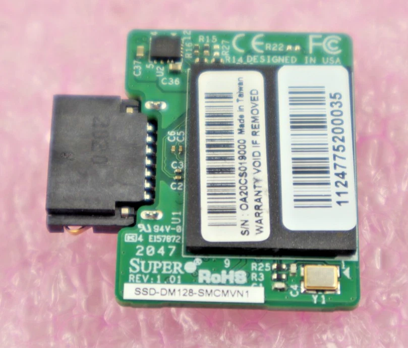Supermicro SSD-DM128-SMCMVN1 128GB 6Gb/s SATA DOM MLC Internal Solid State Drive - Image 3 of 3