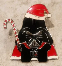 Darth Vader & Santa Claus Mash up Amazon employee peccy pin