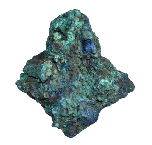 1156.6 Ct Natural Azurite Malachite Healing Crystals Rough Top Quality Specimen - Image 4 of 4