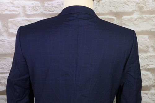 Giacca sportiva blazer monopetto GIEVES & HAWKES blu lana check taglia 42 R - Foto 11 di 20