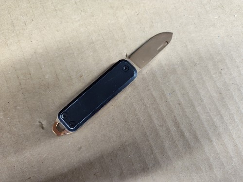 Mini cuchillo The James Brand Elko oro rosa raro - Imagen 6 de 9