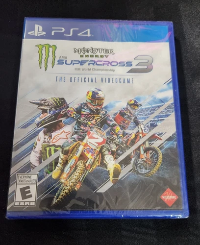 Monster Energy Supercross - The Official Videogame 3 - Sony PlayStation 4 New