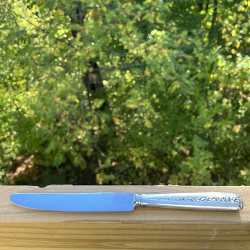 Towle Rambler Rose Sterling Silver Dinner Knife - 8 5/8” - No Mono