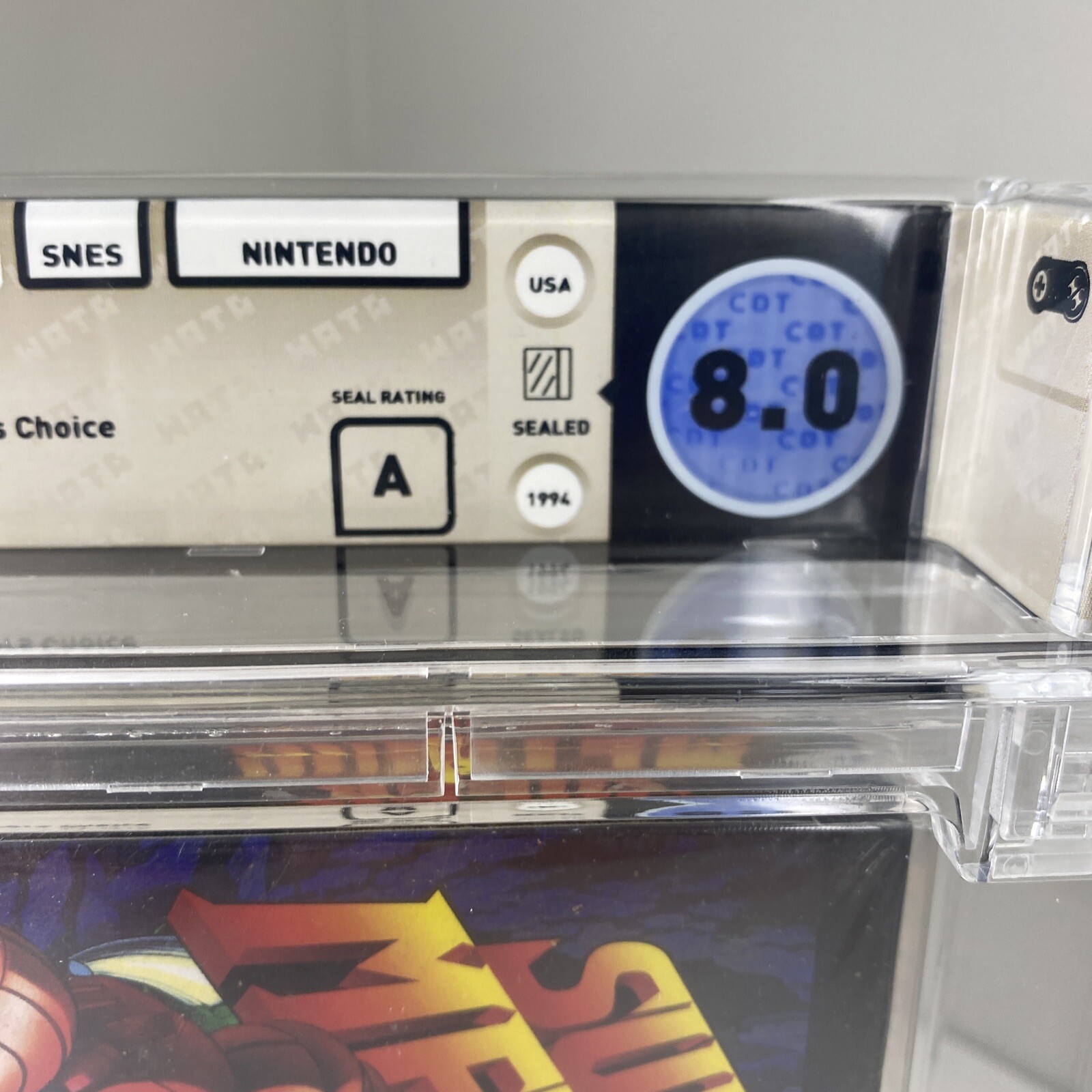 Super Metroid Super Nintendo SNES Factory SEALED Collector VGA WATA ...