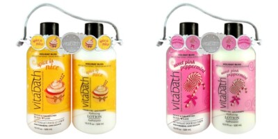 Vitabath ~ SPICE IS NICE & PEPPERMINT ~ BODY LOTION / BATH GEL SETS - Rare!
