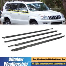 For Toyota Land Cruiser Prado 120 Series 2003-09 Door Belt Molding Weatherstrips