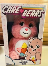 A: TRUE HEART PLUSH CARE BEAR Toy Exclusive 14" BRAND NEW in Box