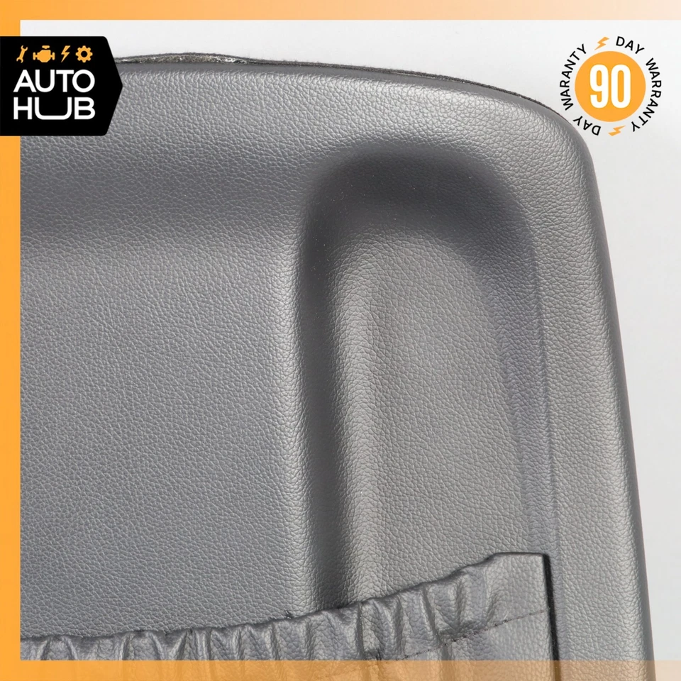 05-07 Cubierta trasera asiento delantero derecho mercedes w203 c240 c320 negra fabricante de equipos originales Foto 3 de 4