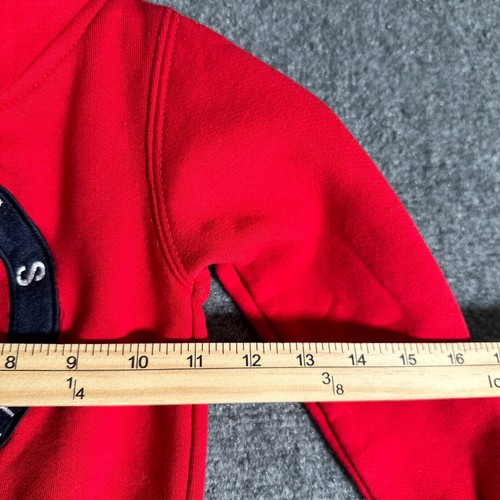 Thomas The Train Hoodie Youth Size 2T Red Long Sleeve Boy's Embroidered Y2K - Picture 4 of 10