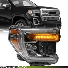 Full LED Headlight For GMC Sierra 1500 Denali 2019-22 LED Turn Signal Passenger