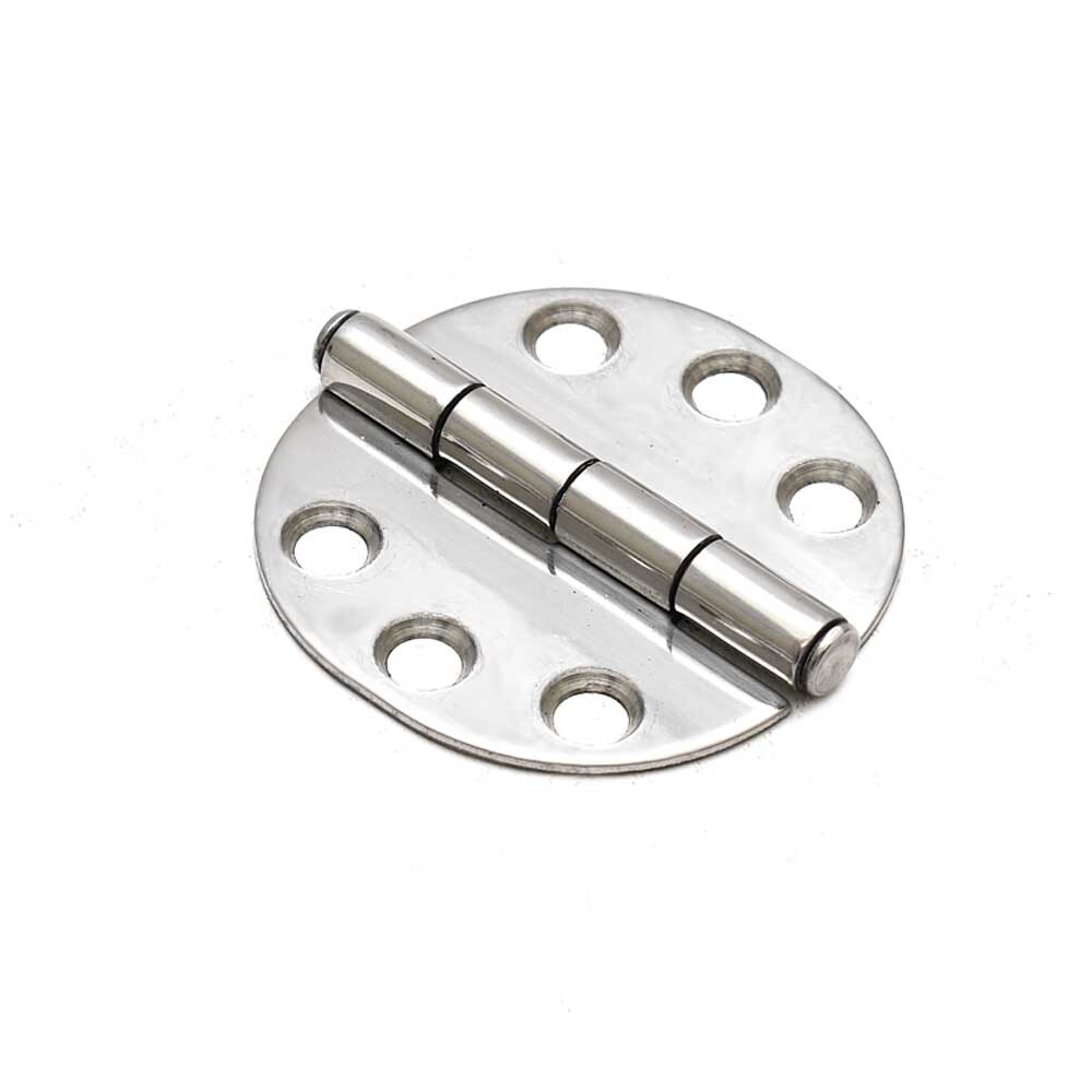 Boat Round Butt Hinge | 2 5/8 x 2 1/2 Inch 14 Gauge Stainless