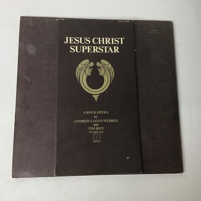 JESUS CHRIST SUPERSTAR vinyl Gatefold 2x LP +Booklet 1970 Decca