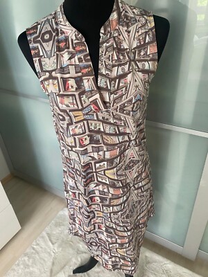 Divedere Doen Duaven Dragen Damen Kleid Größe M ohne Ärmel,Sommer Freizeit