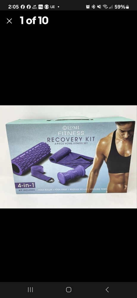 Fitness Recovery Kit 4-Piece  Fitness Set