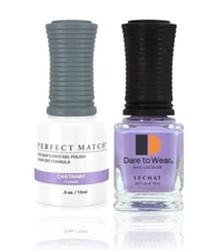 LeChat Perfect Match UV Gel + Nail Polish - PMS154 Castaway