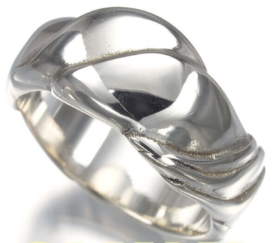 VTG Georg Jensen Denmark 925S Ring Silver 237 Size Jp 9.5 (US 5