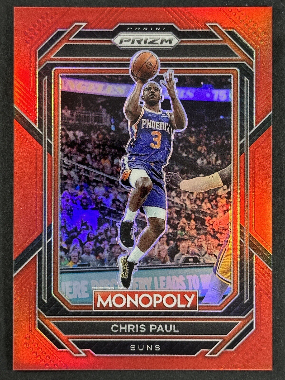2022-23 Panini Prizm Monopoly Chris Paul Red Prizm /99 #70