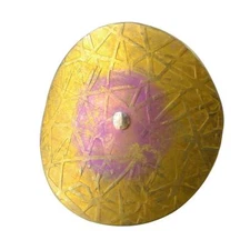 Giampouras 5022 ~ Anodized Colored Titanium Round Cocktail Ring