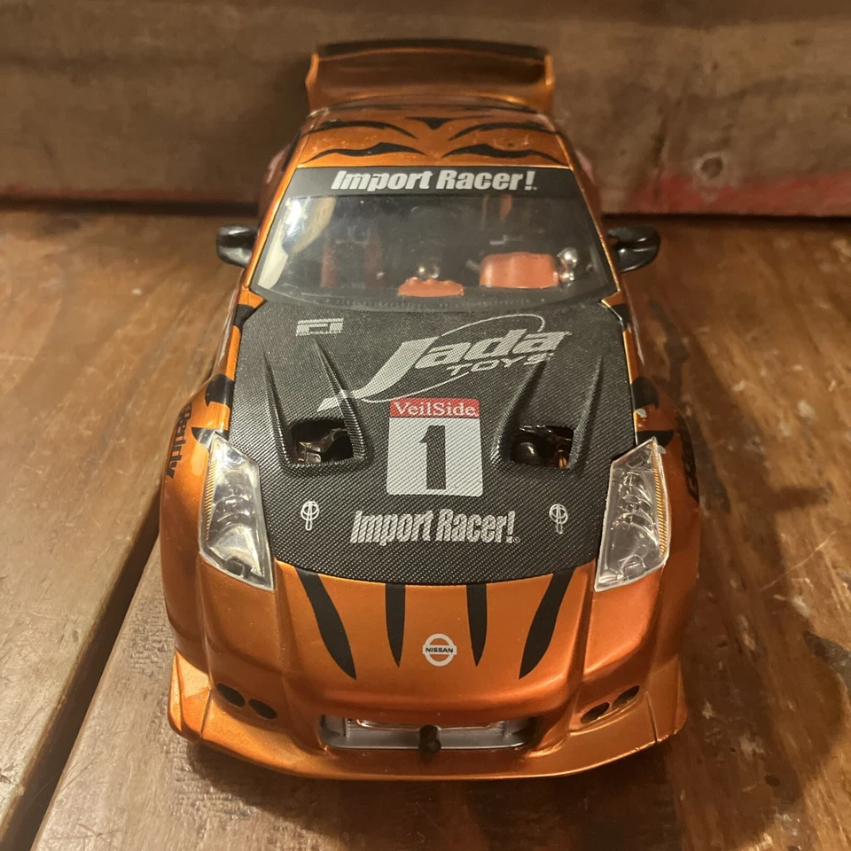 JADA IMPORT RACER NISSAN Z COPPER/ORANGE 1:18  - Image 3 of 4