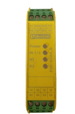 Phoenix Contact 2963763 Safety Relay PSR-SCP- 24UC/ESA4/3X1/1X2/B