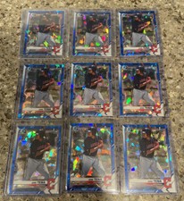 (9) 2021 Bowman Chrome Sapphire Jose Tena 1st RC  #BCP-128 Guardians