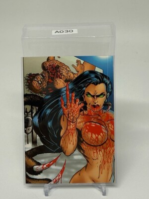 Widow By Mike Wolfer /500 Limited Ground Zero Comics Card #6