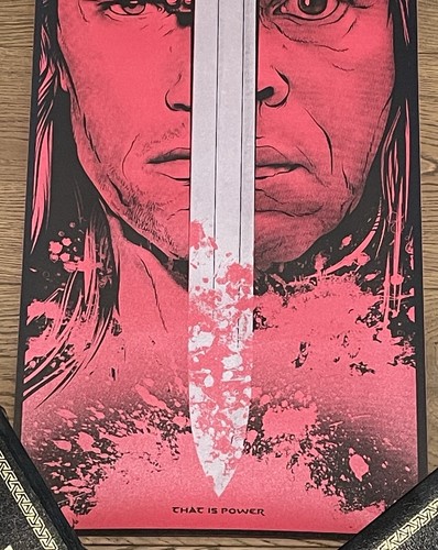 CONAN That is Power by Joshua Budich 2012 Poster One of a Kind Archive Print - Picture 5 of 10