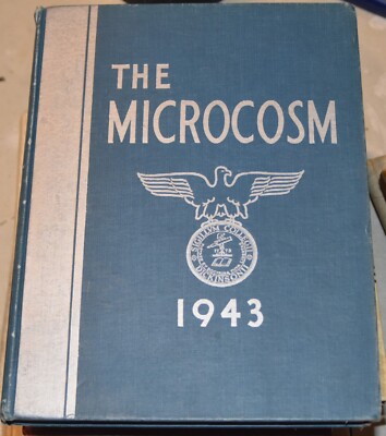 1943 DICKINSON COLLEGE CARLISLE PA YEARBOOK THE MICROCOSM