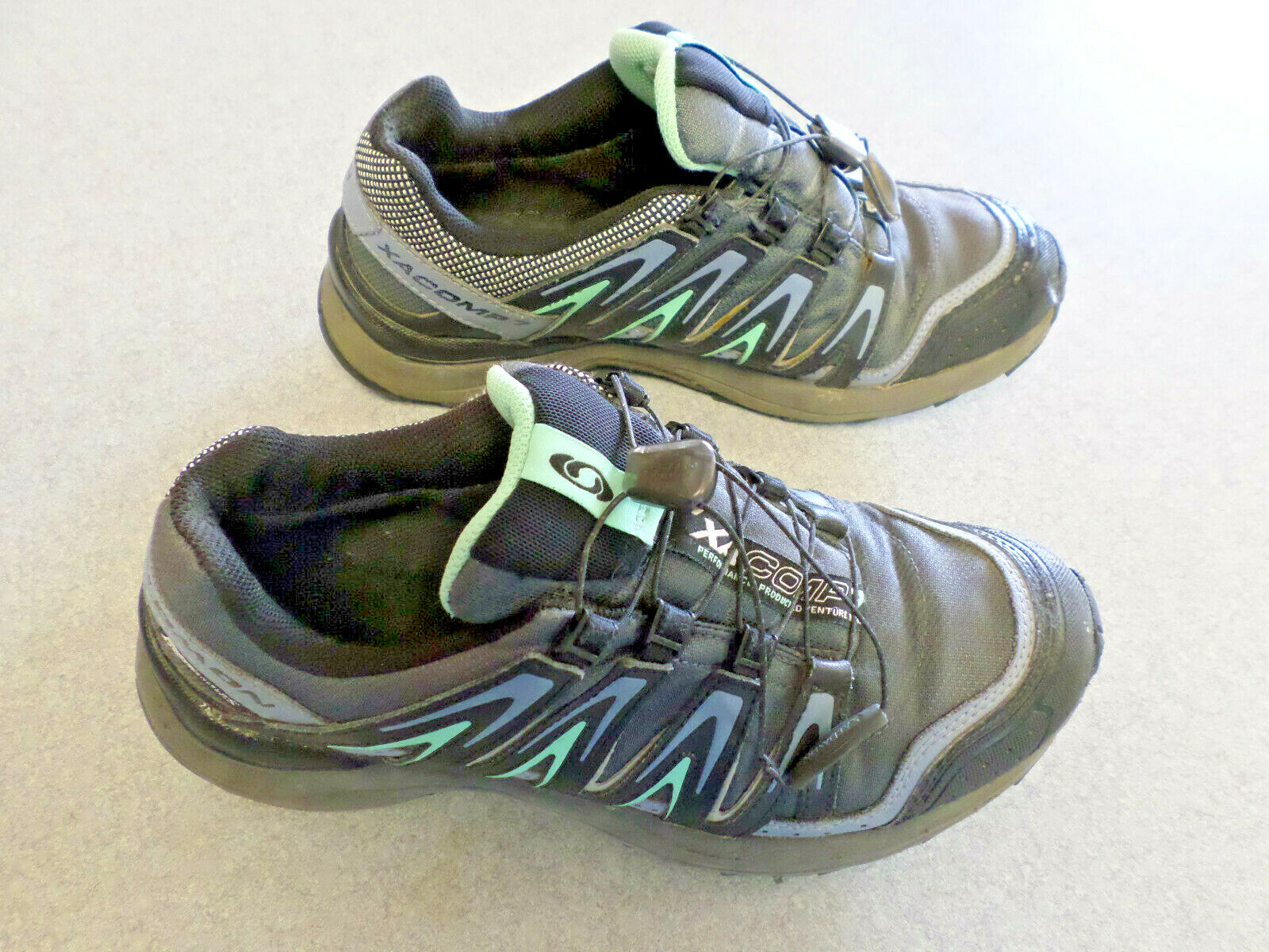 Salomon "XA Comp 7" scarpe da trail running grigie donna 8