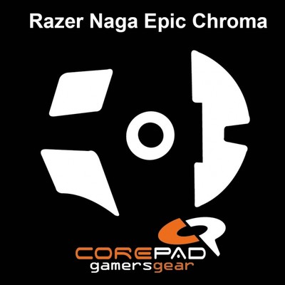 Corepad Skatez Razer Naga Epic Chroma Hyperglides Ersatz Mausfüße PTFE Teflon