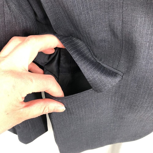 Hugo Boss Stretch The James 4 sharp 6 suit jacket blazer sport coat gray 44R - Picture 4 of 10