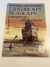 Landscape Seascape Technique and Textures in Acrylics by Maurice Harvey