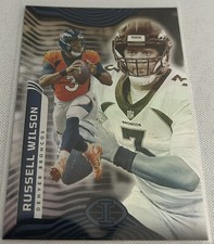 2022 Panini Illusions Football Russell Wilson Denver Broncos base card #27