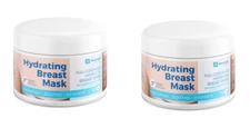 2 PACK Hydrogel Pads for Breastfeeding, Hydrating Breast Mask, Instant Soothing