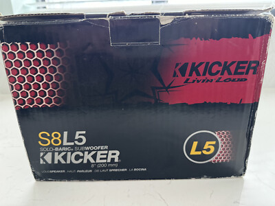 Kicker Solo Baric Speaker S8L5 | eBay
