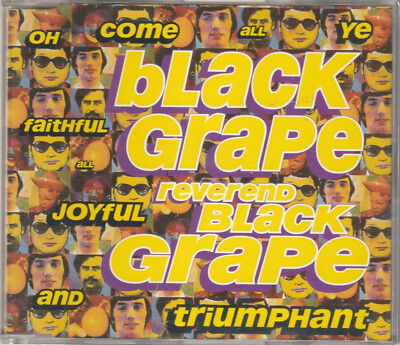 BLACK GRAPE - Reverend Black Grape - 1995 CD Single     *FREE UK POSTAGE*