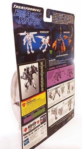 Transformers Botcon Exclusive Windrazor Figure (16-18 luglio 1999) MISB - Foto 5 di 15
