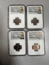 VOC N.E. Indies Duit Dutch Colonial New York Pennies