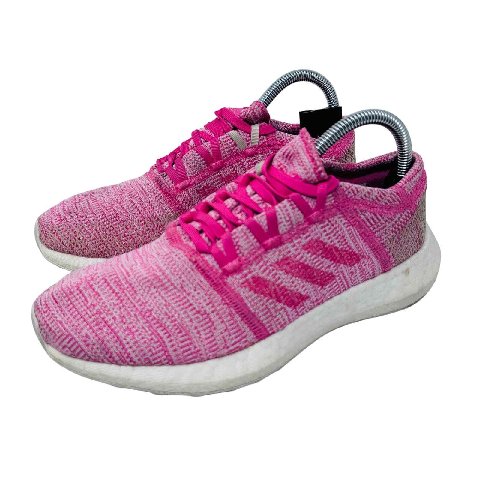 SAOLA Scarpe da corsa Adidas Adidas Pureboost Go F34010 stringate semi rosa solare taglia 7