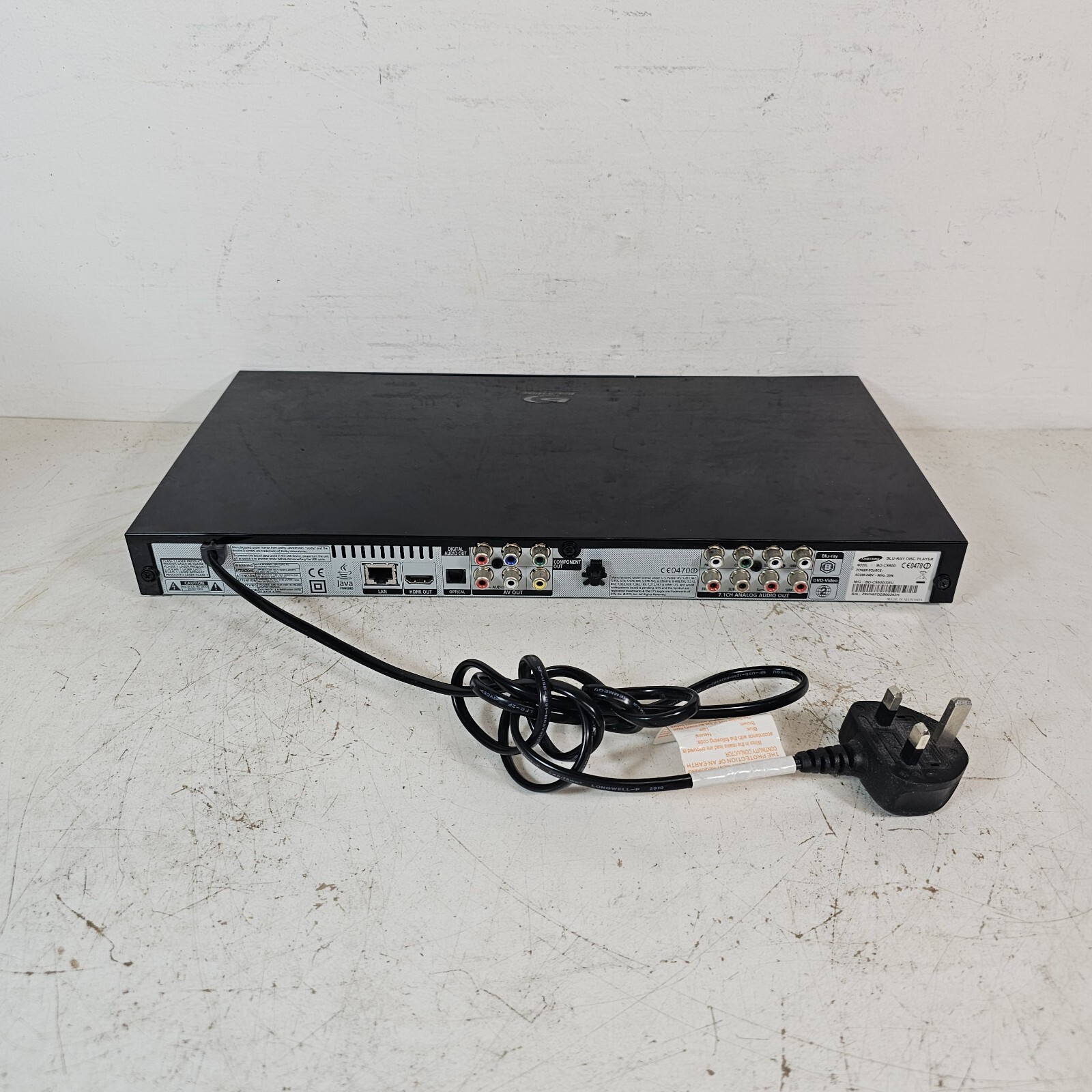 Samsung BDC6500 Bluray DVD Player 1080p HDMI, Fully Tested and Working eBay