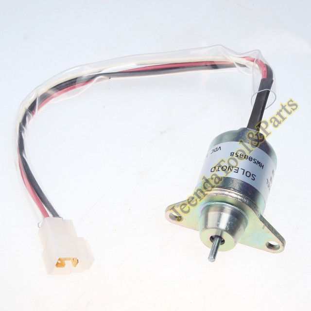 New Fuel Shutoff Solenoid 11965377950 for Yanmar 4TNV94 1503ES