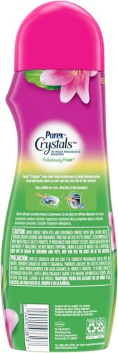 Purex Crystals In-Wash Fragrance & Scent Booster, Fabulously Fresh, 4 Pack 21 Oz - Picture 3 of 7