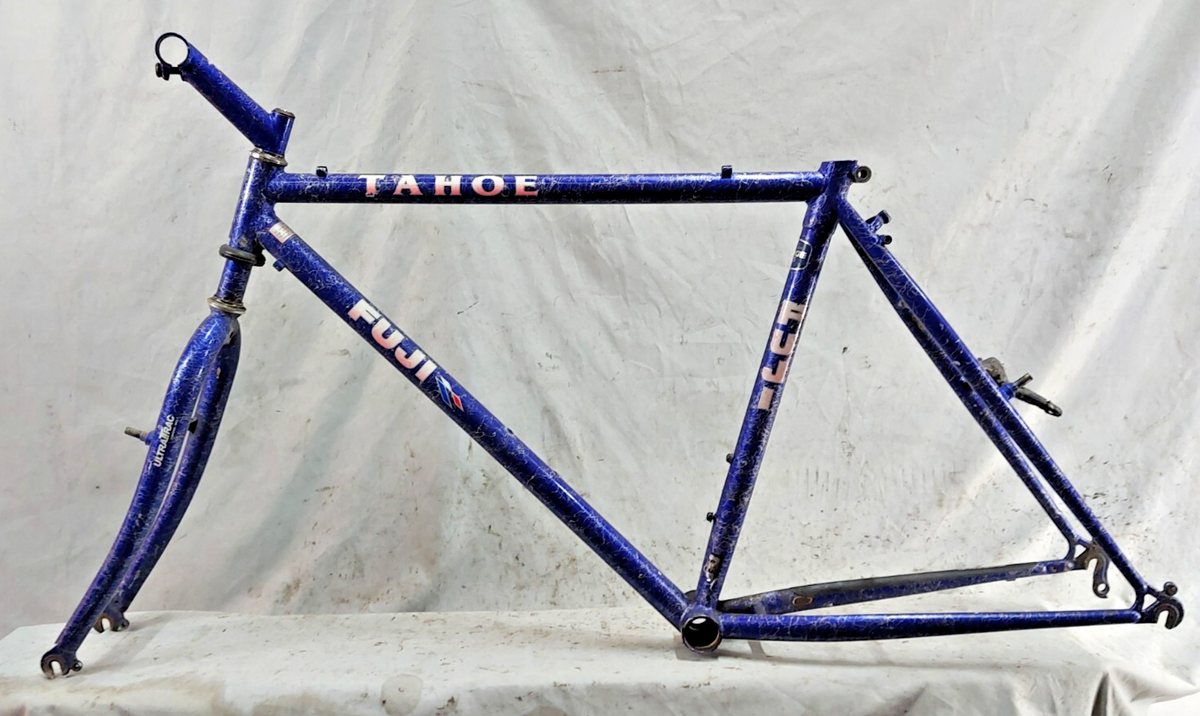 1989 Fuji Tahoe MTB Bike Frame Large Hardtail Tange Chromoly
