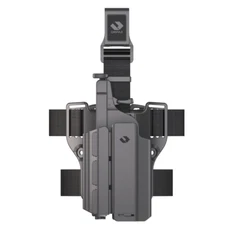 Orpaz T40X Comp w/ S&W M&P 40 Holster with Light for Left-Handed, Drop-Leg